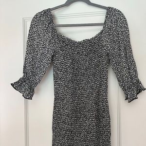 Pinkblush Maternity mini Waffle Dress